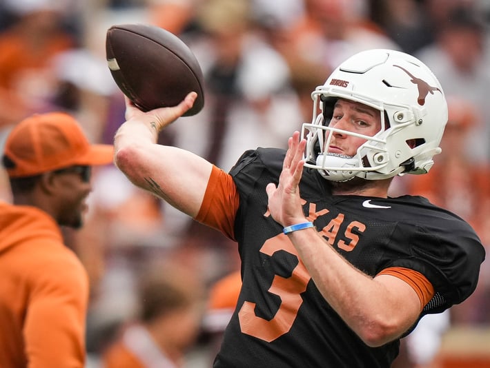 texas longhorns quinn ewers usa today sports