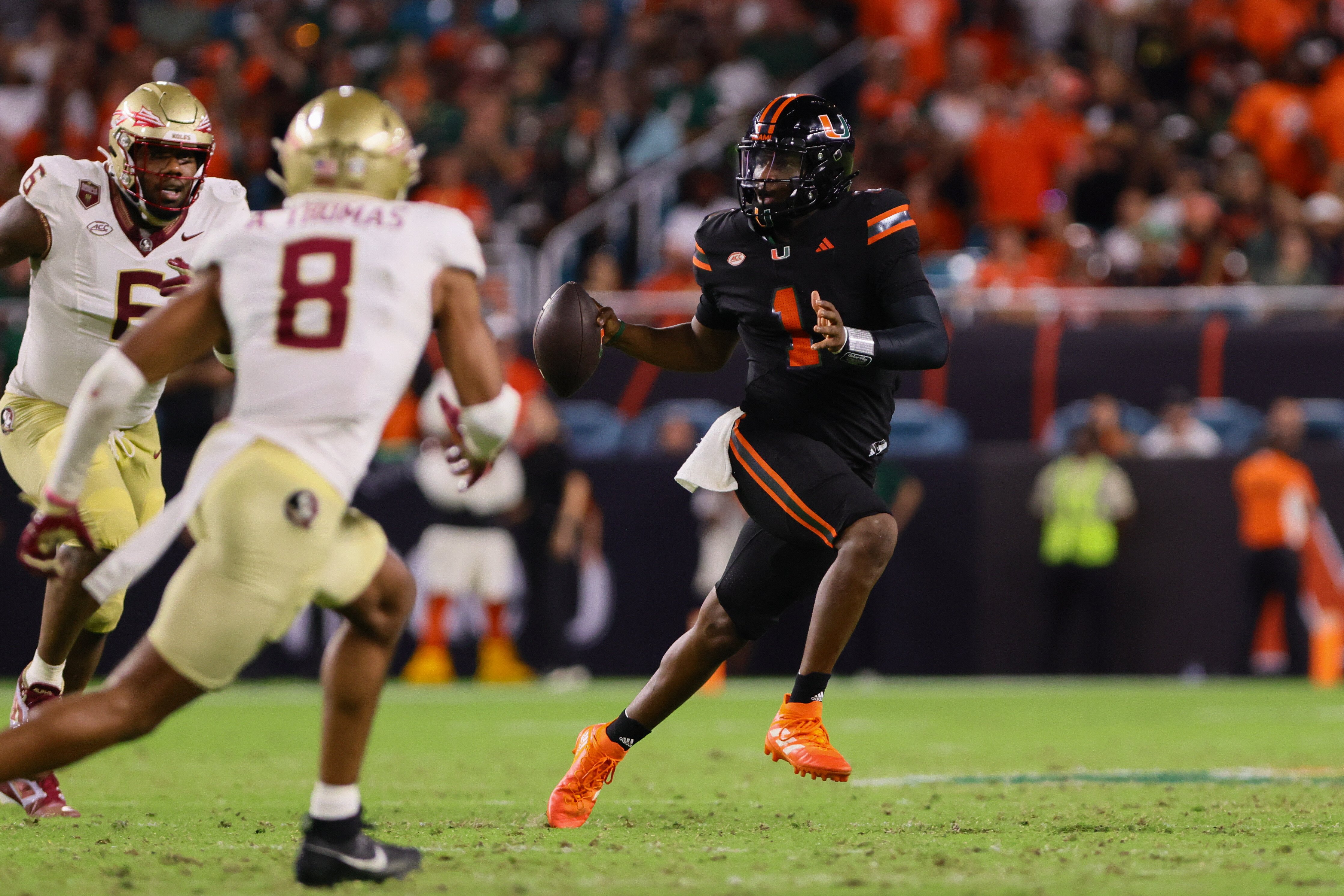 Miami Hurricanes Cam Ward USA Today