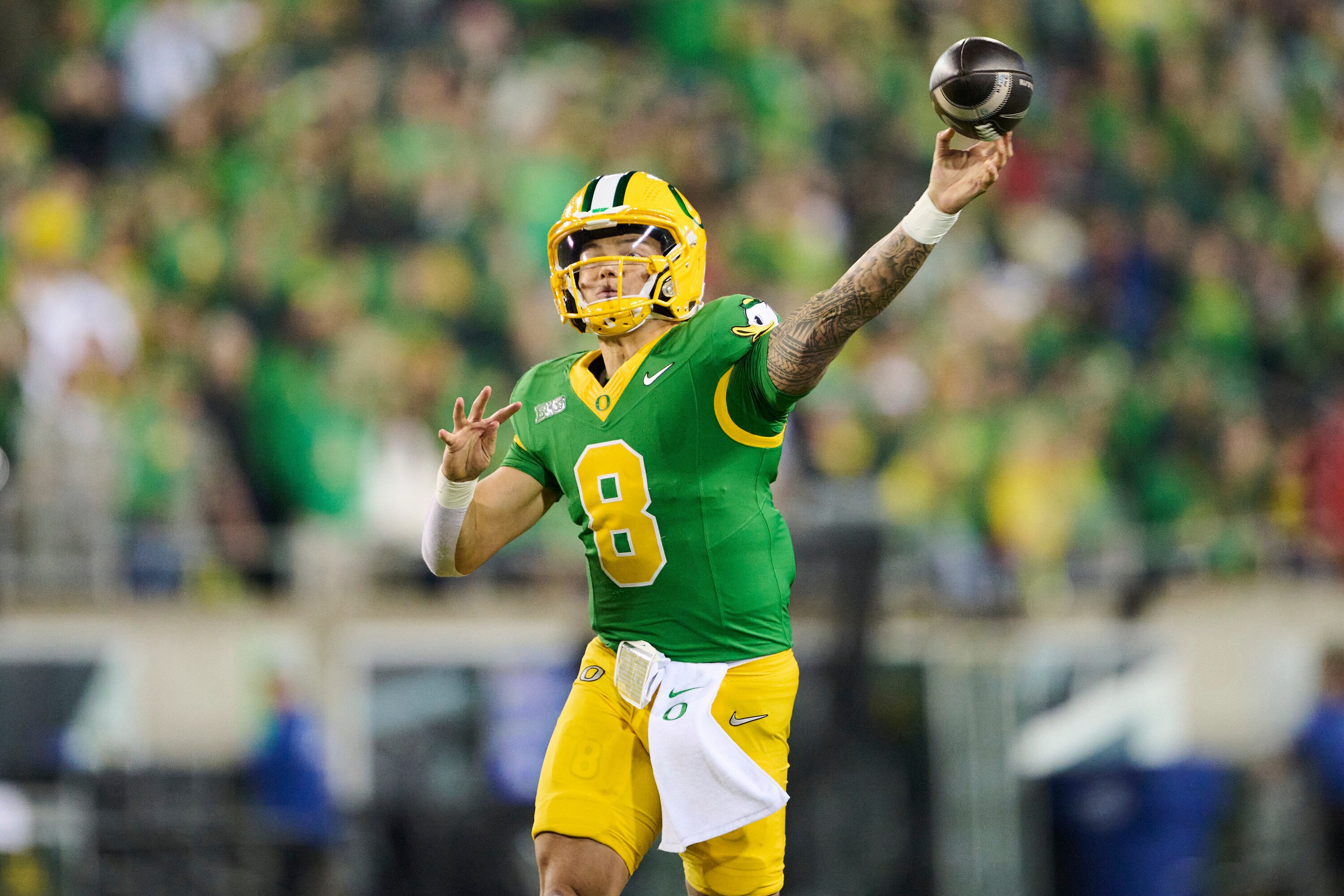 Oregon Ducks quarterback Dillon Gabriel USA Today Sports