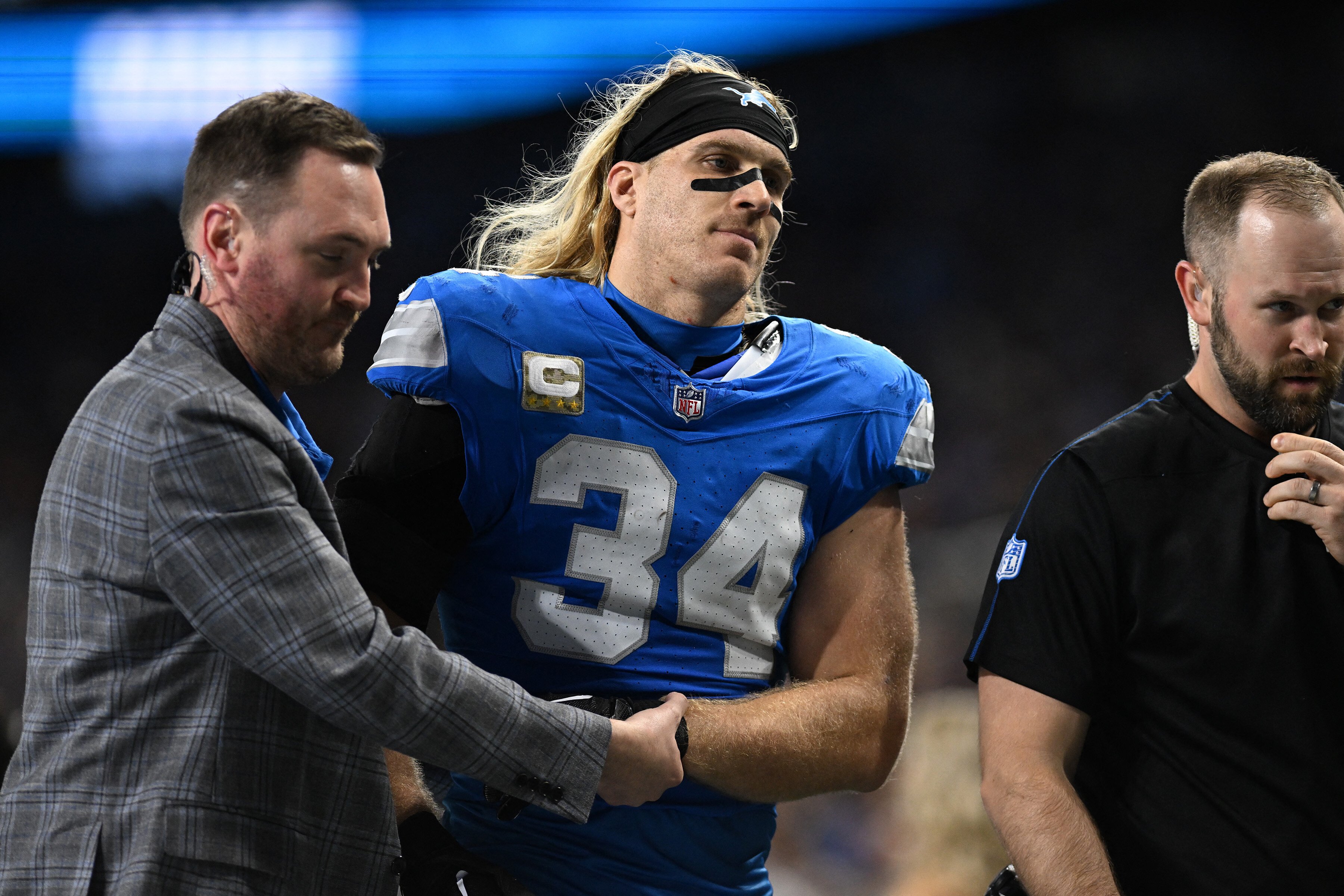 Lions LB Alex Anzalone USA Today Sports