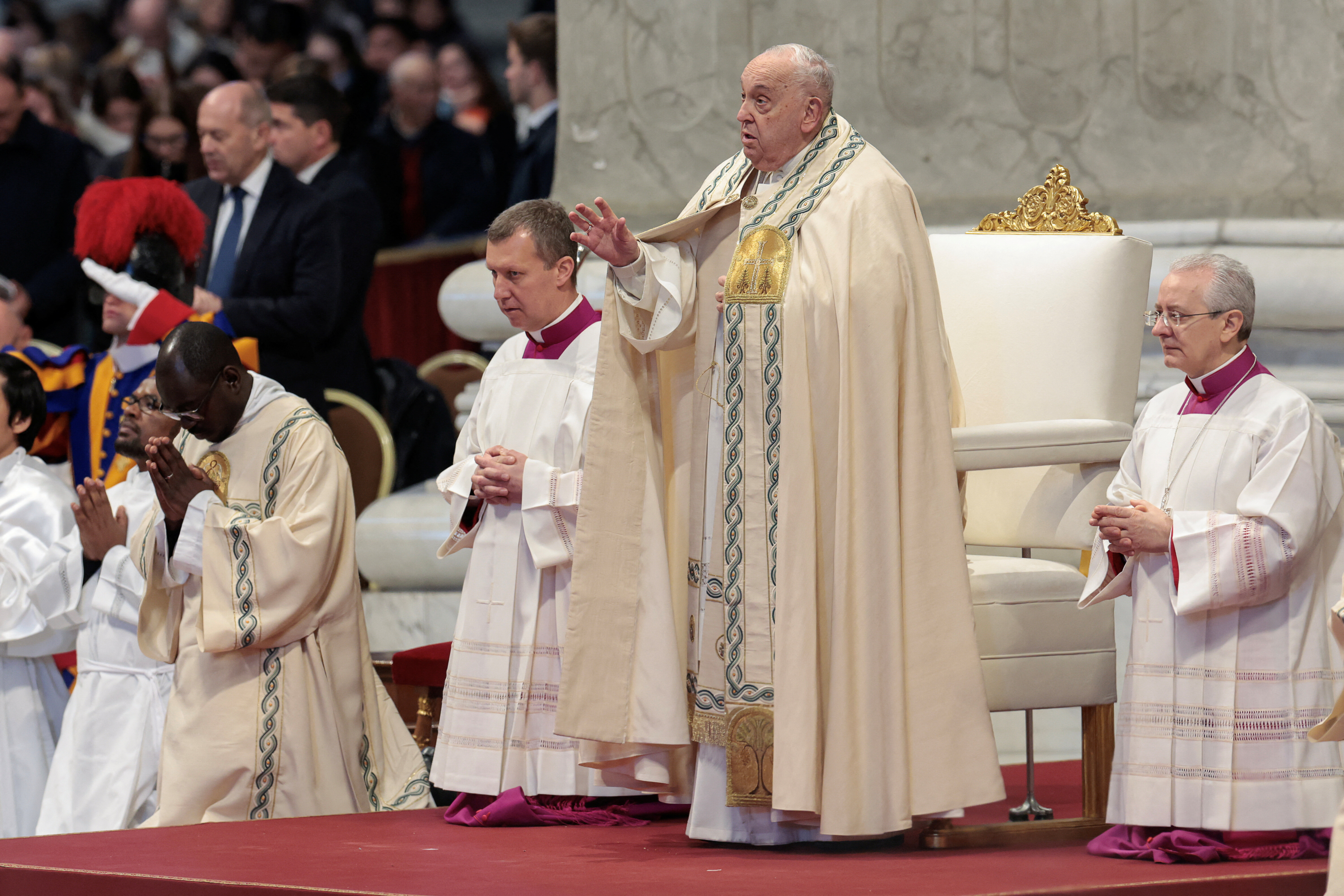 Pope calls for commitment to protect life as he doubles down on abortion in New Year's Day message