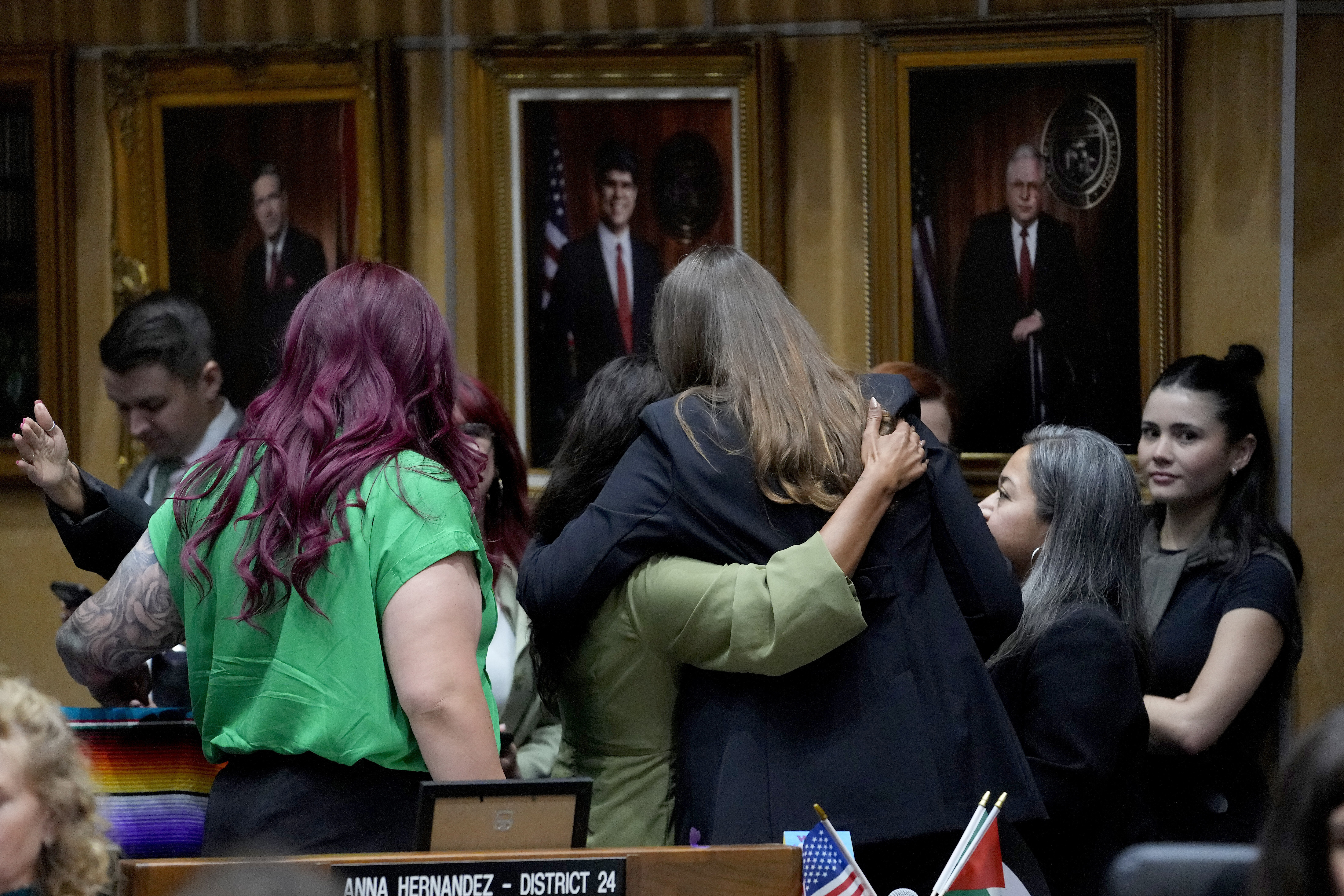 Arizona state senator Shawnna Bolick, R-District 2, speaks, Wednesday, May 1, 2024, at the Capitol in Phoenix. (AP Photo/Matt York)