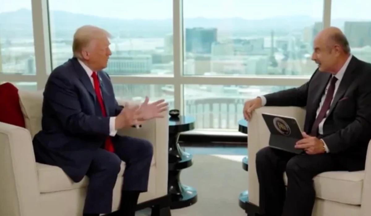 Trump Corrects 'Very Dishonest' Media Distortions of His Quotes in New Dr. Phil Interview