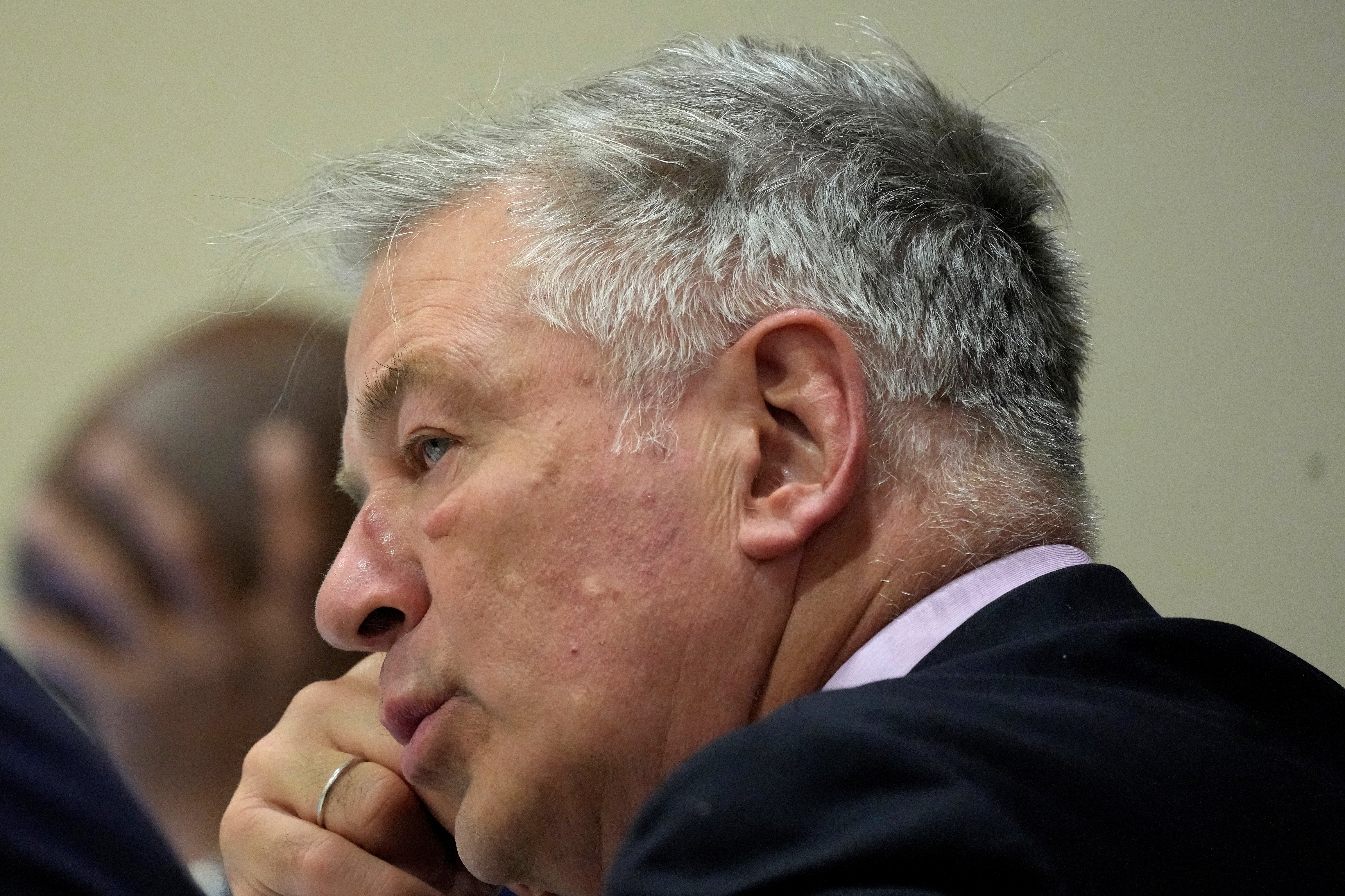 Actor Alec Baldwin listens during his hearing in Santa Fe County District Court, Wednesday, July 10, 2024, in Santa Fe, N.M. Baldwin is facing a single charge of involuntary manslaughter in the death of a cinematographer. Ross D. Franklin/Pool via REUTERS