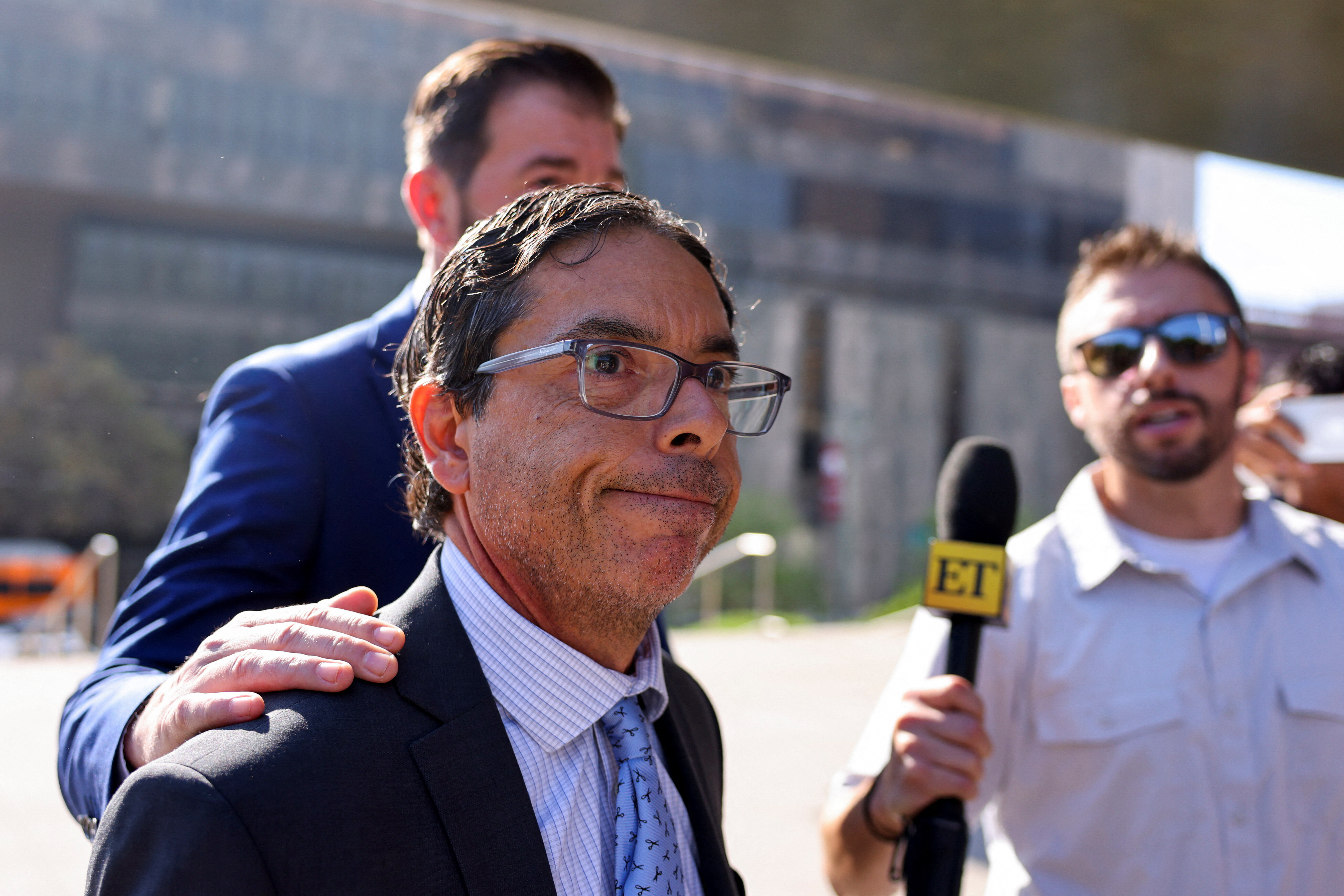 Mark Chavez, a doctor accused of supplying ketamine to 'Friends' actor Matthew Perry before his death, arrives in federal court, in Los Angeles, California, U.S. October 2, 2024. REUTERS/Mike Blake