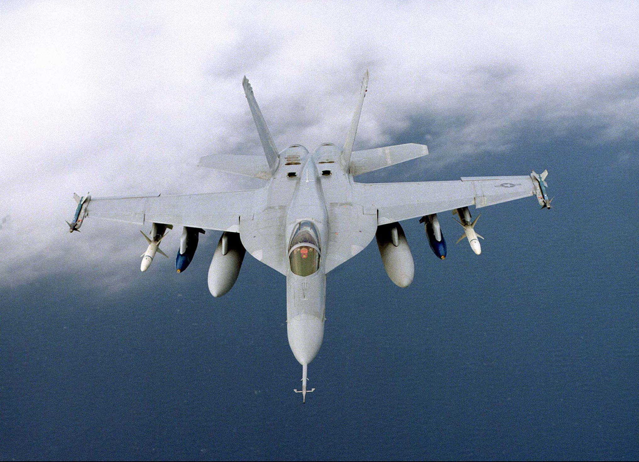 The U.S. Navy's newest strike fighter, the F/A-18E 