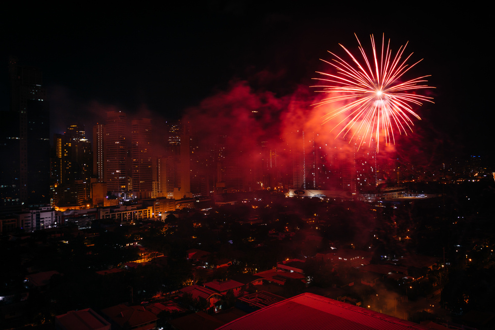 The world welcomes 2025 with light shows, embraces and ice plunges