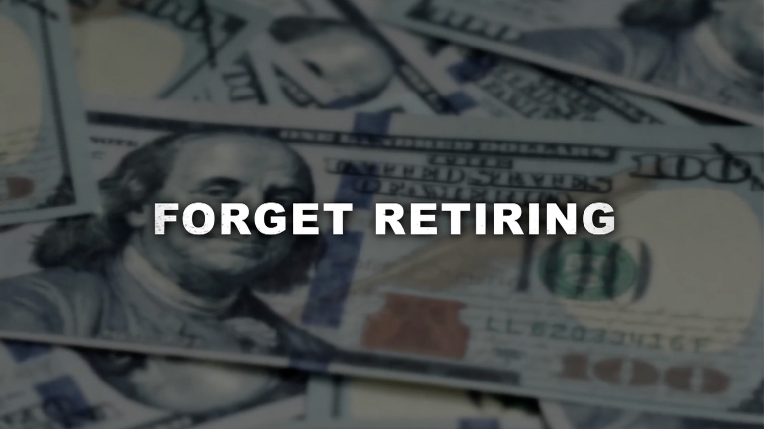 Forget Retiring: Barely Surviving