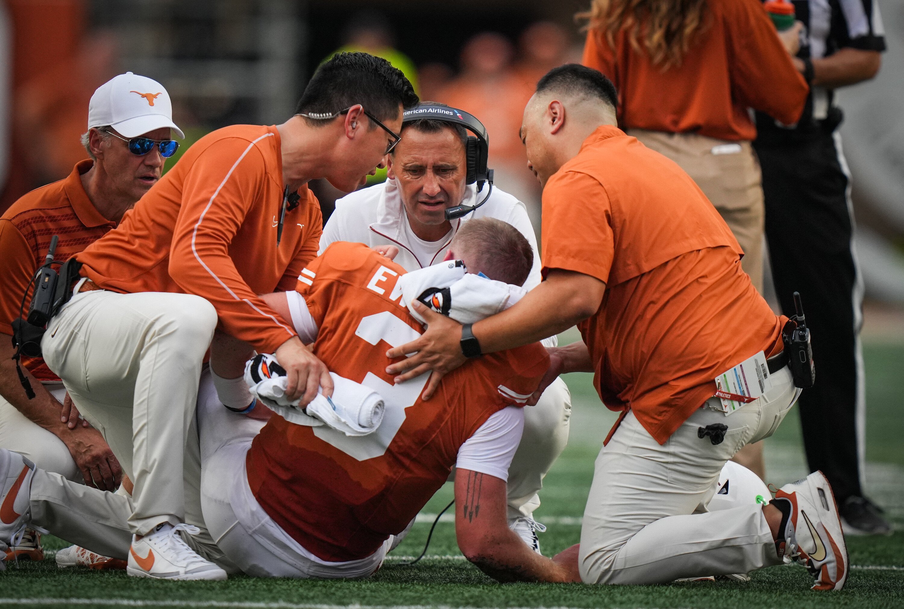 Quinn Ewers Injured USA Today Sports