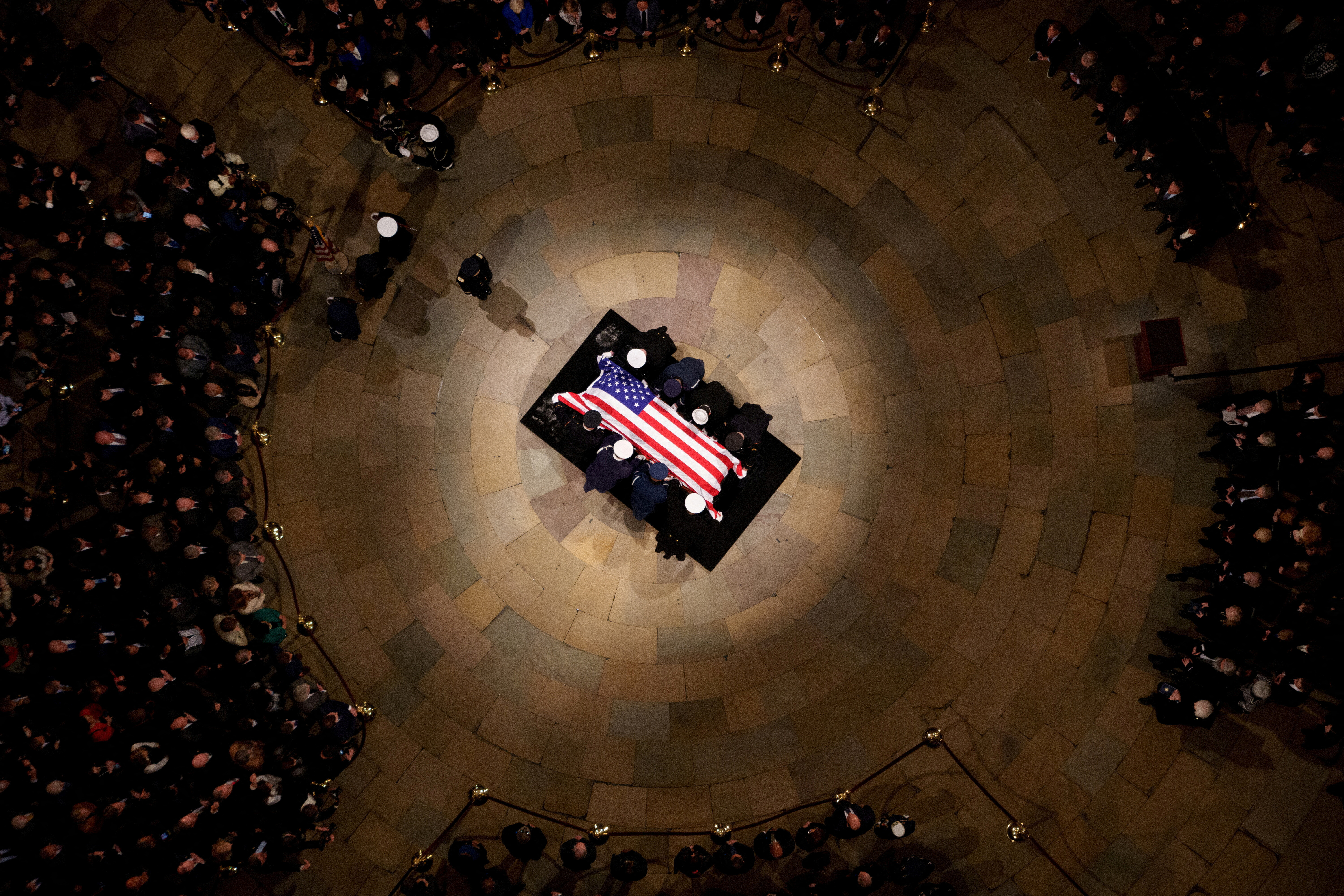 Jimmy Carter continues to lie in state at Capitol Rotunda ahead of his state funeral