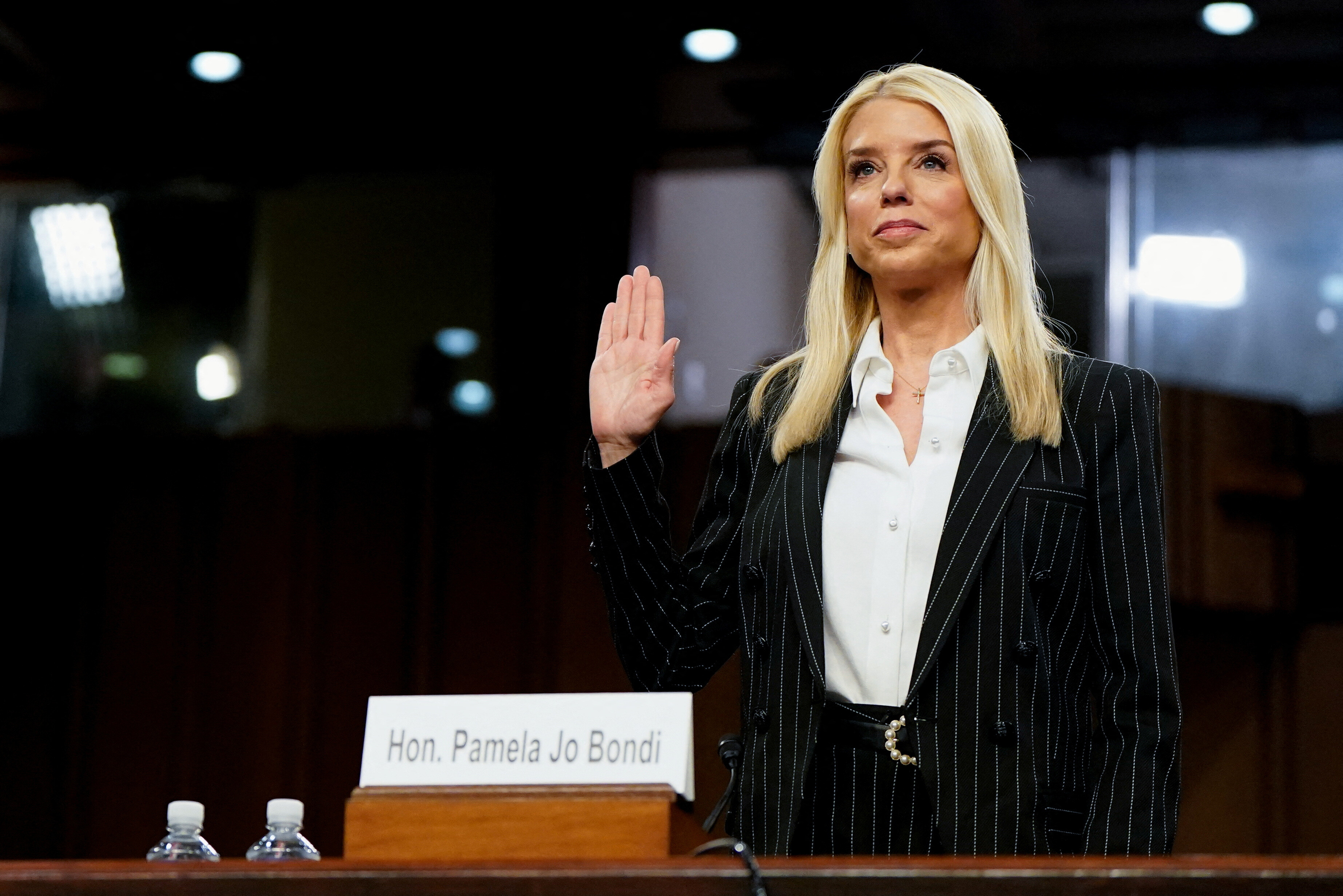 US Senate confirms Trump's nominee Pam Bondi as attorney general