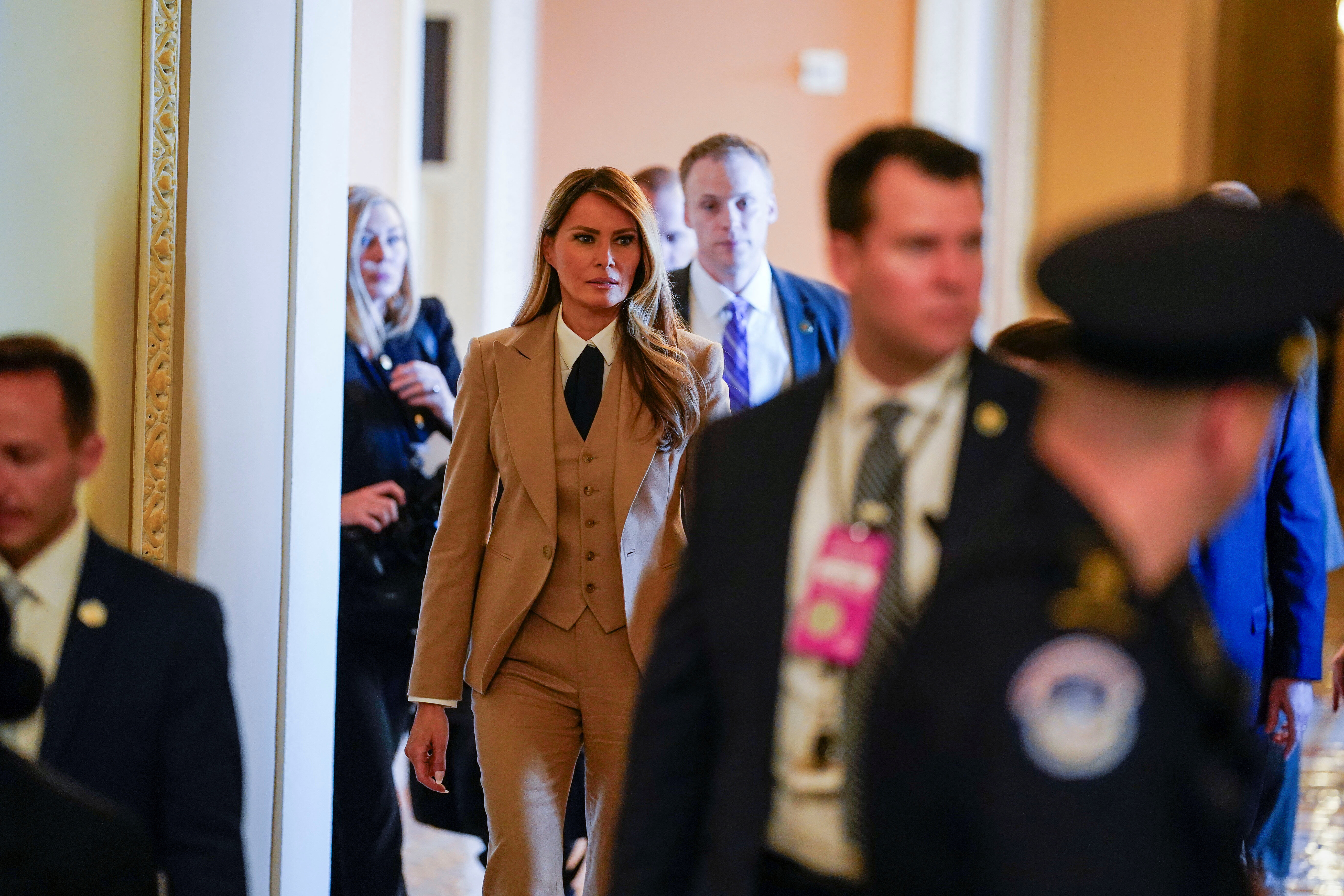 Melania Trump says it’s ‘heartbreaking’ to watch teens grapple with the fallout from revenge porn