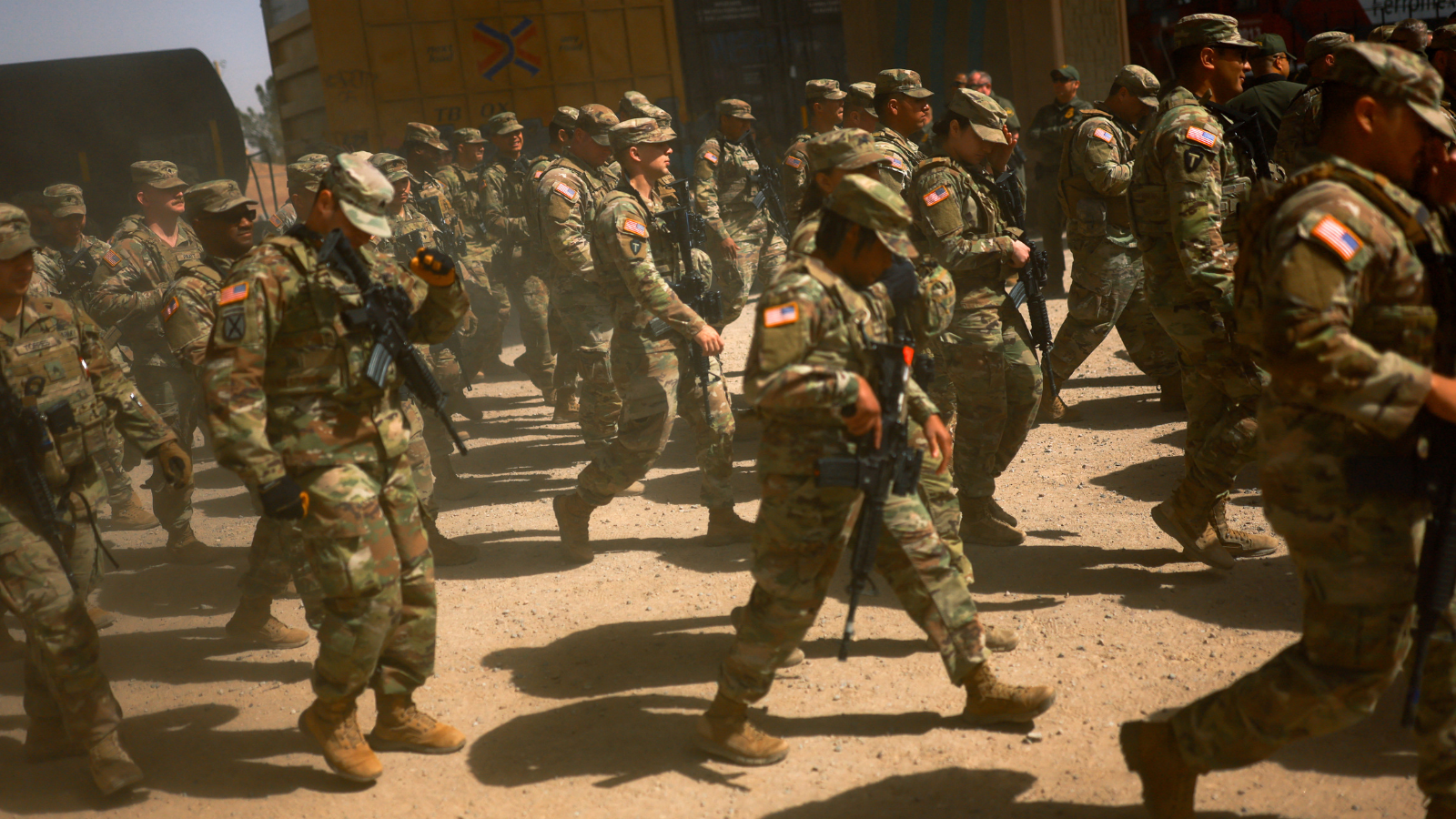 The Pentagon is sending about 3,000 more active-duty troops to the US-Mexico border